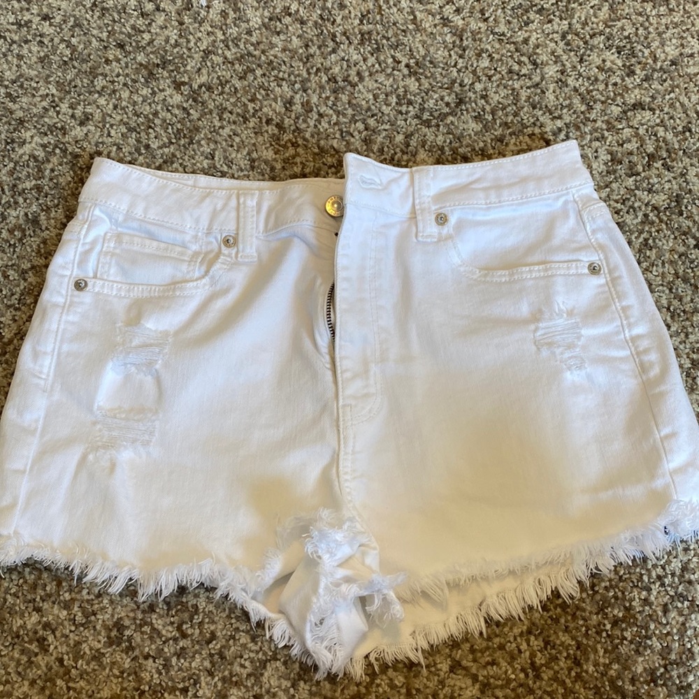 White American Eagle Denim Shorts